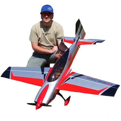 Extreme Flight 60" EXTRA NG - Red/Silver scale NG scheme - INSTOCK